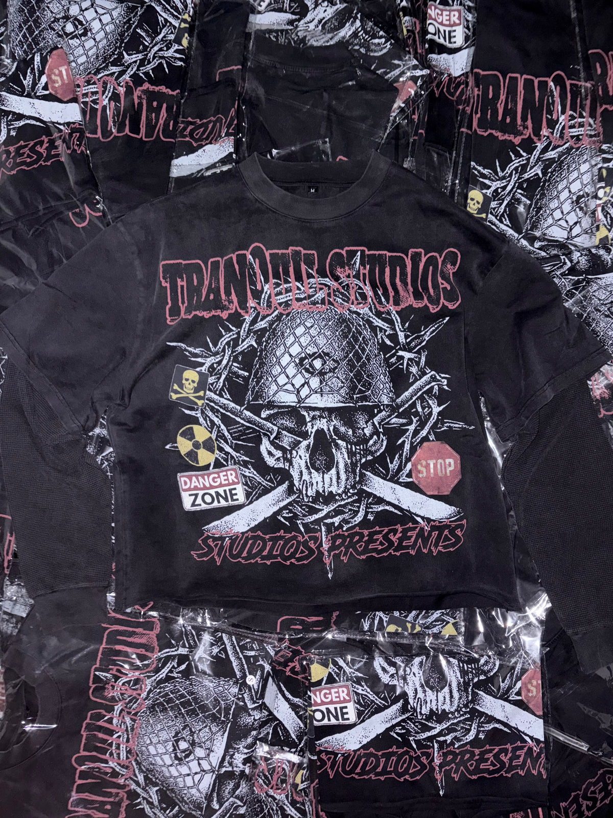 ASH BLACK "WAR" THERMAL TEE