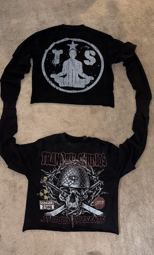 ASH BLACK "WAR" THERMAL TEE